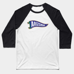 Arizona Pennant - White 2 Baseball T-Shirt